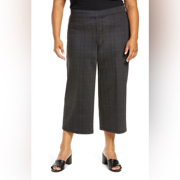 Wit & Wisdom Pants - Wit & Wisdom Charcoal Plaid Trousers